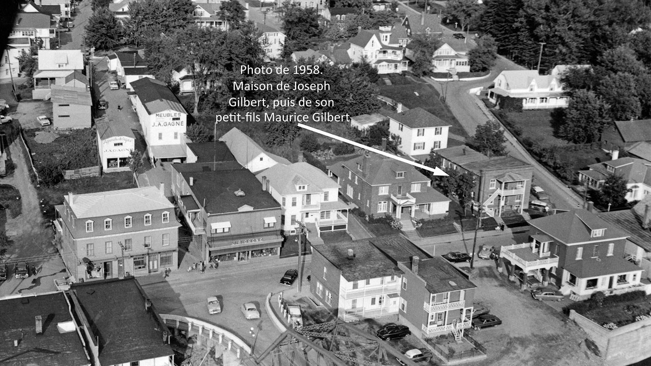 Souvenirs du centre-ville en 1890