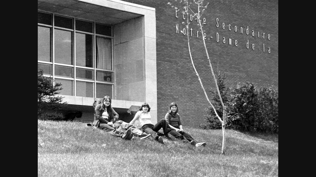L'École de la Trinité, maintenant École des Deux-Rives