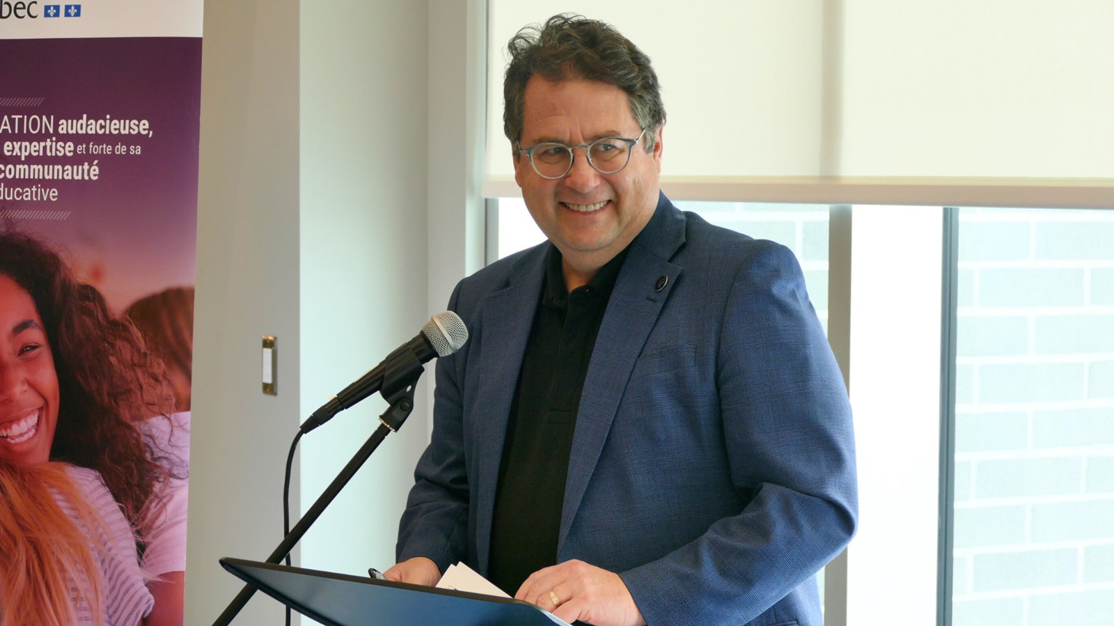 Bernard Drainville, ministre de l'Éducation