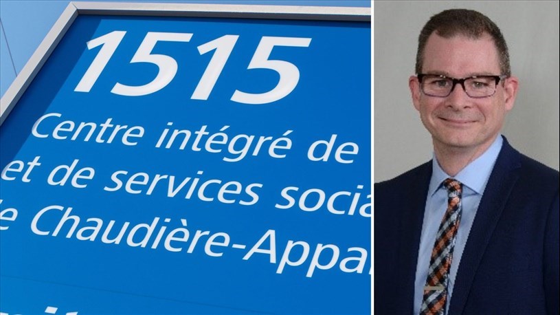 Photo de droite: Patrick Simard, président-directeur général du CISSS-CA.