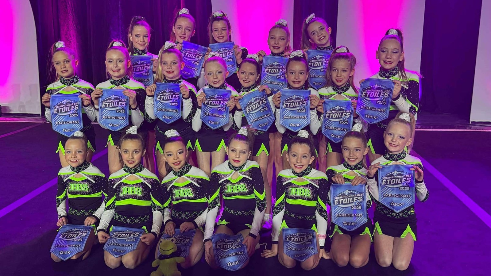 Les Jabs Cheerleading remportent quatre podiums