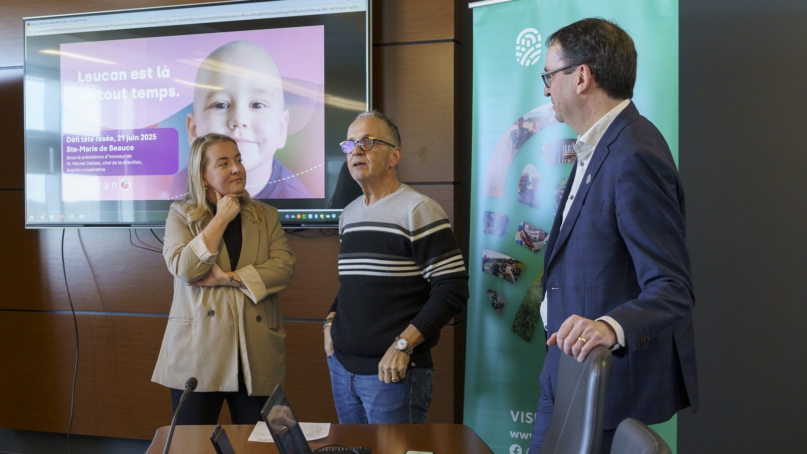 Jessica Fradette, François Routhier, Arsenal Média et Michel Delisle