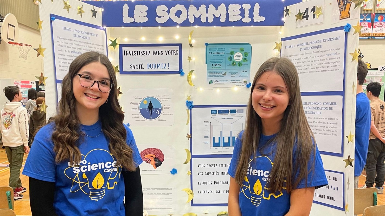 Amélie Giroux et Josiane Veilleux - École secondaire Veilleux/Saint-Joseph-de-Beauce.