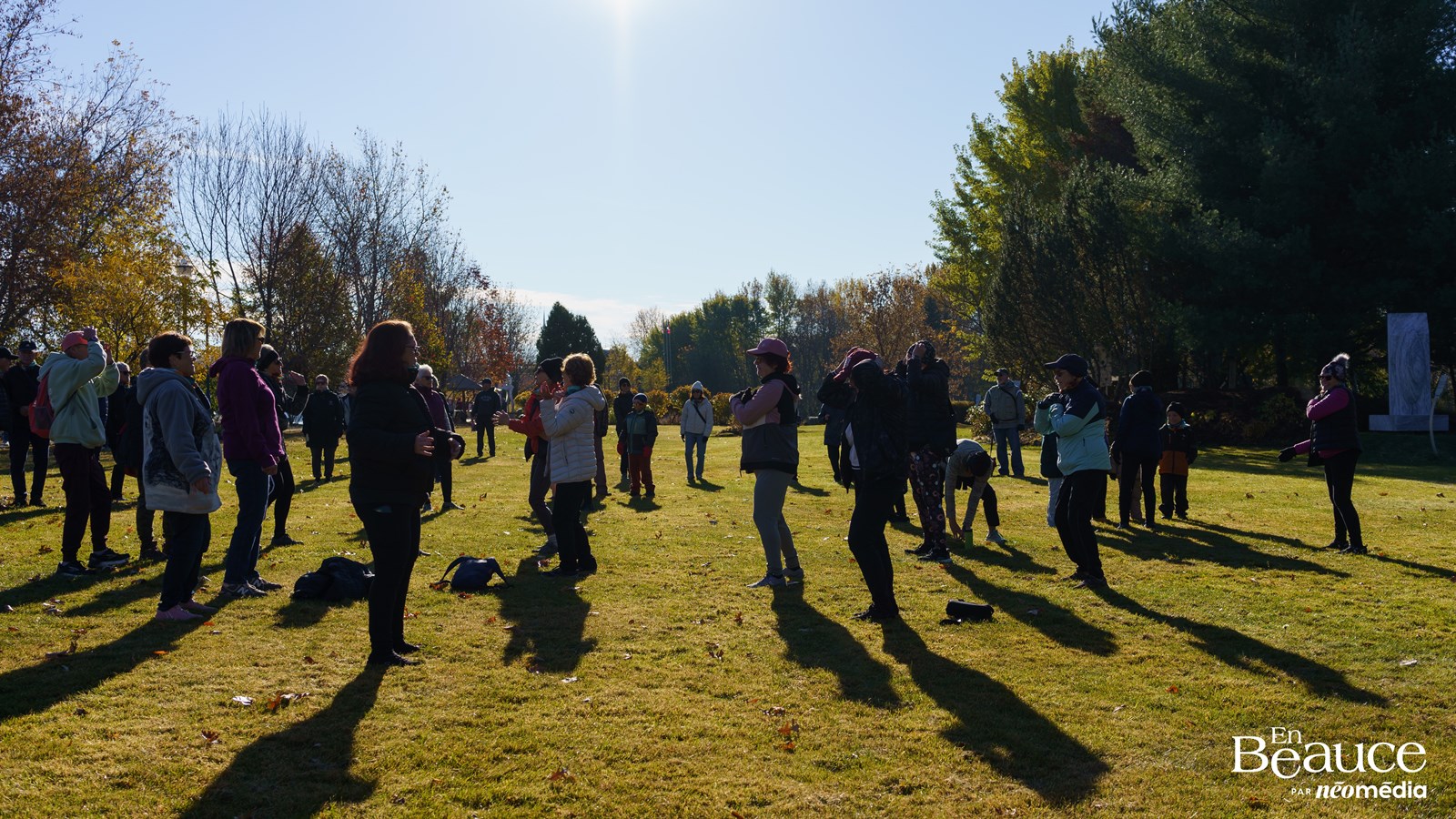 La Grande Marche Pierre Lavoie en Beauce