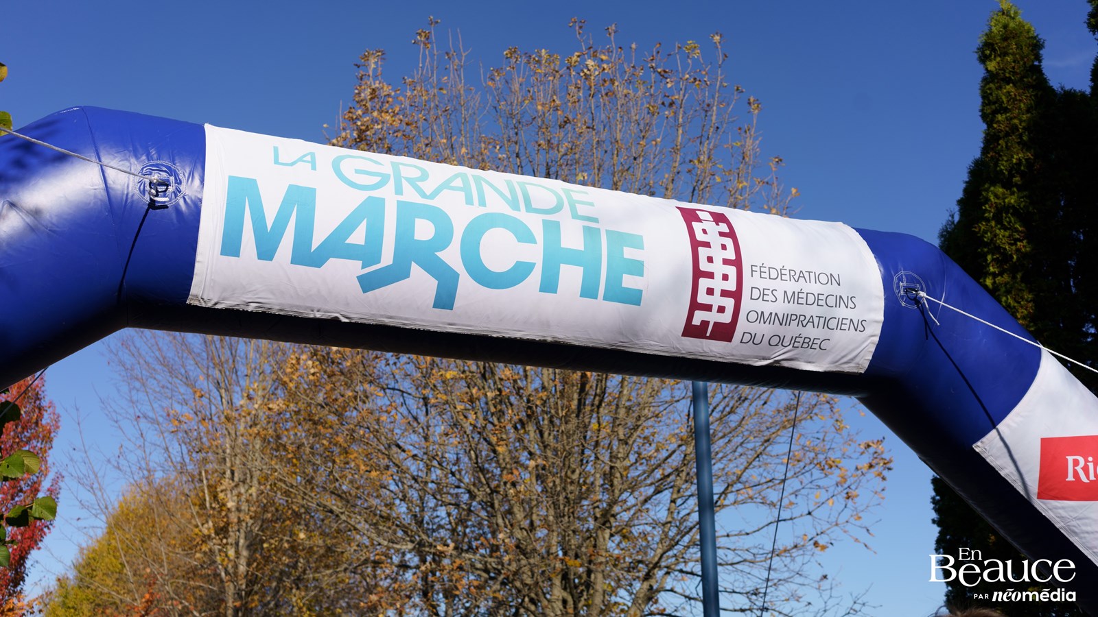 La Grande Marche Pierre Lavoie en Beauce