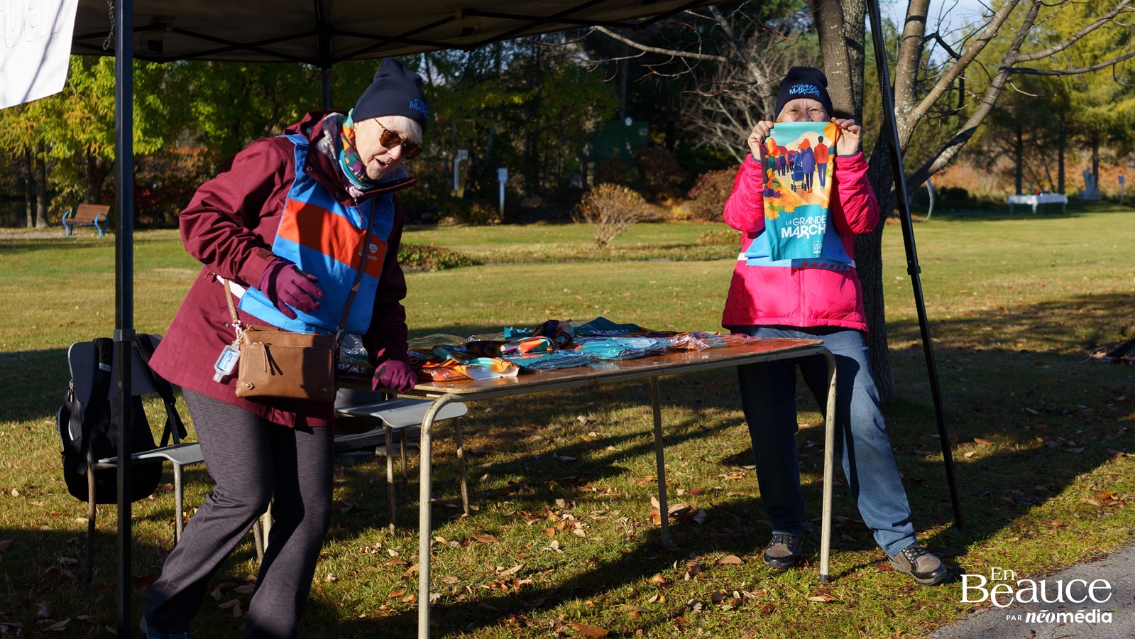 La Grande Marche Pierre Lavoie en Beauce