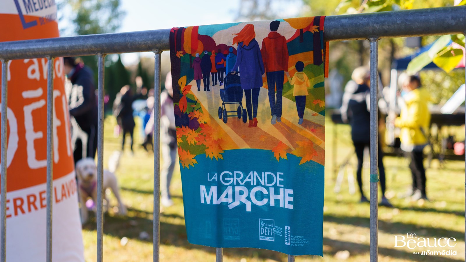 La Grande Marche Pierre Lavoie en Beauce