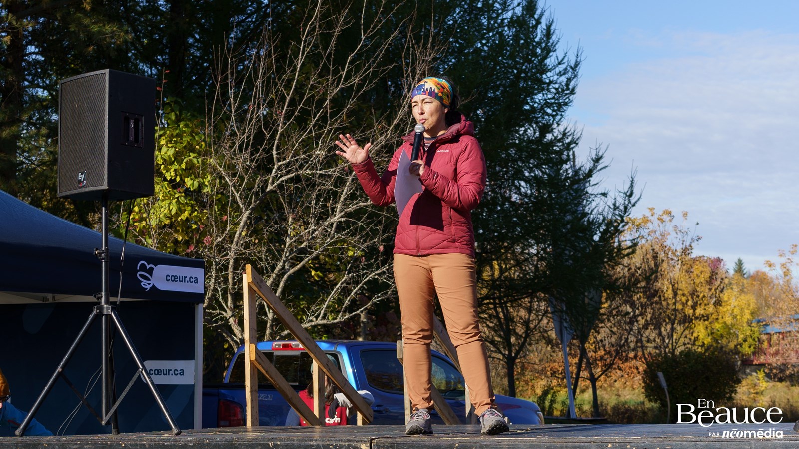 La Grande Marche Pierre Lavoie en Beauce