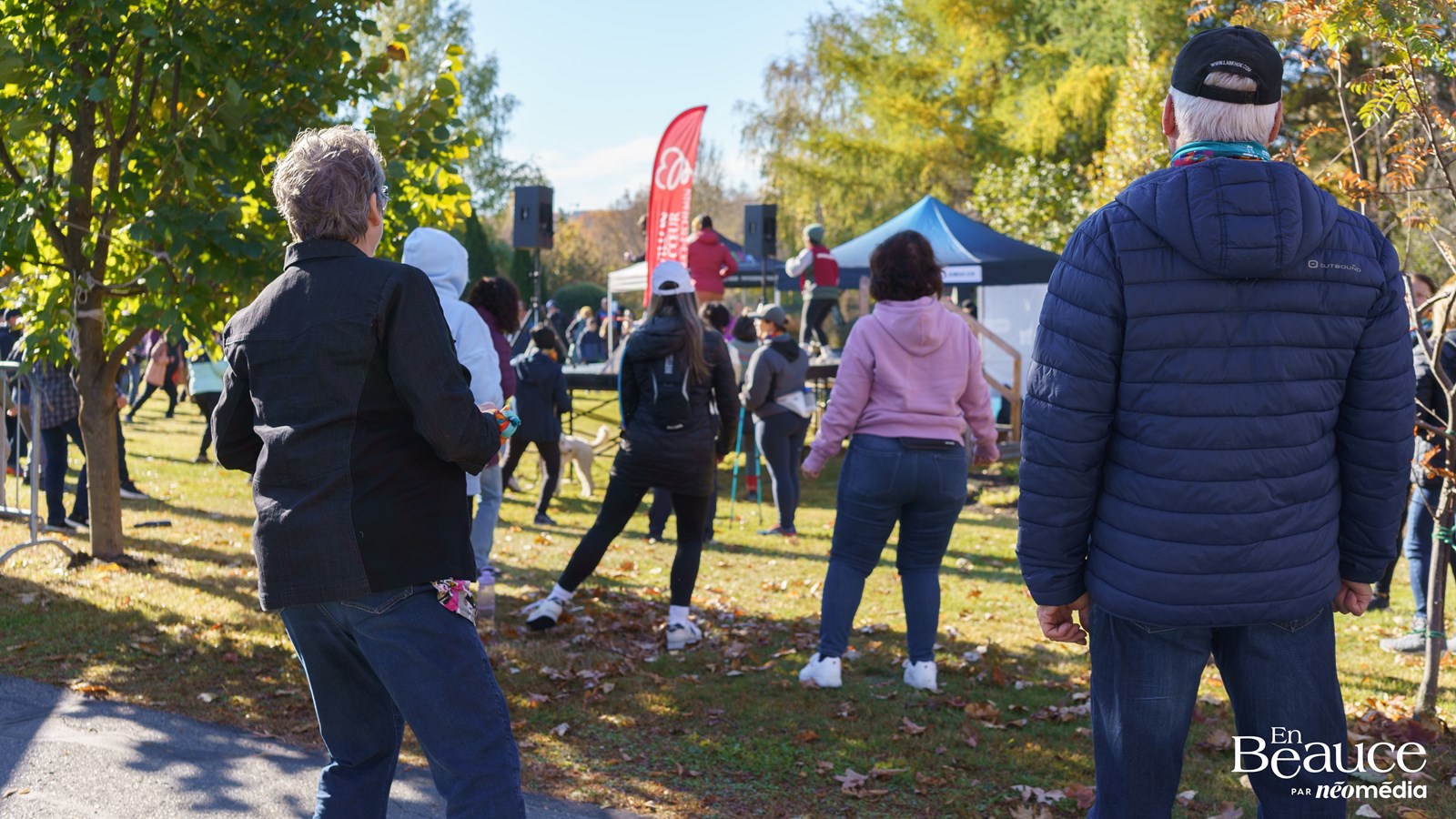 La Grande Marche Pierre Lavoie en Beauce