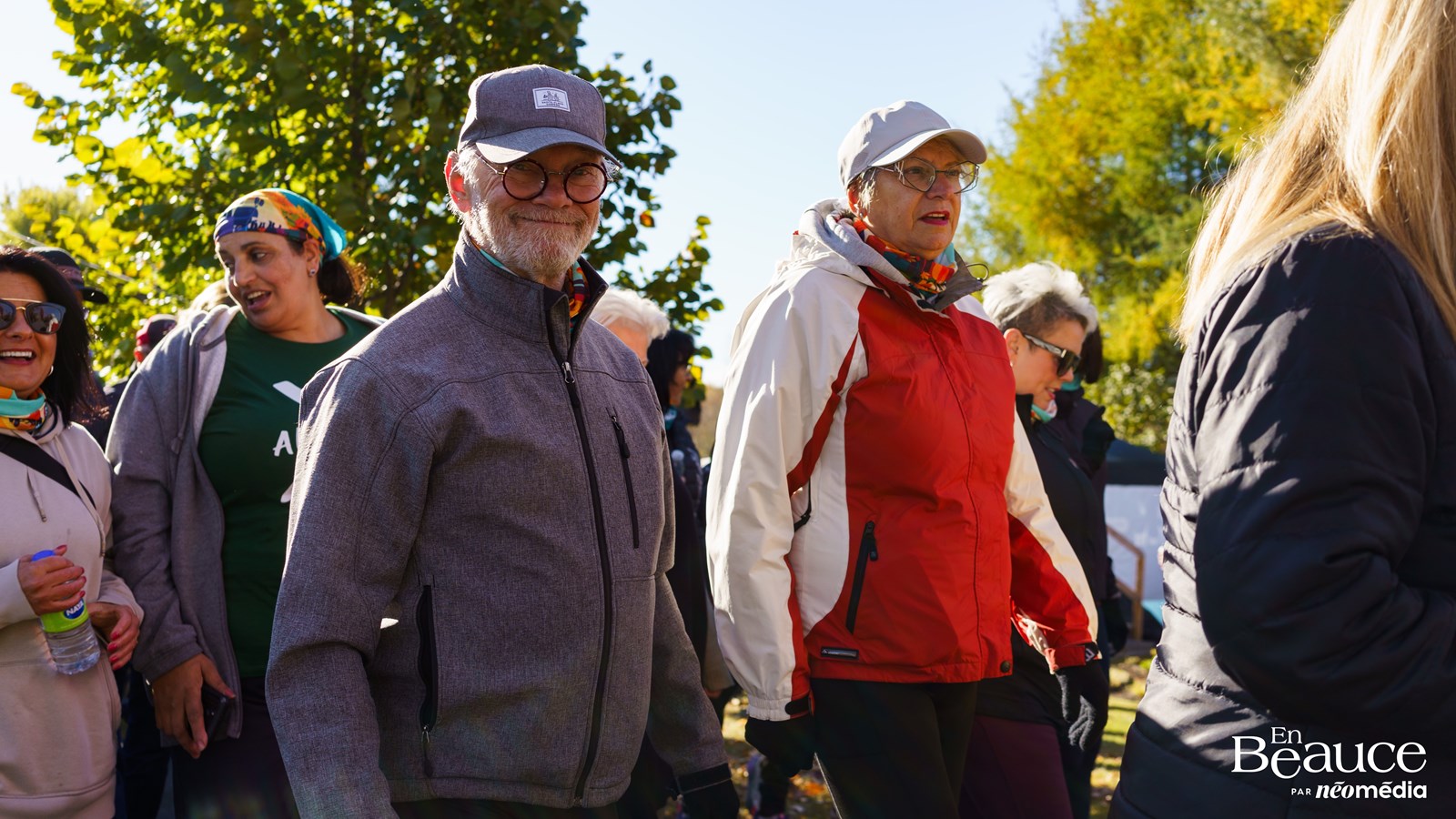 La Grande Marche Pierre Lavoie en Beauce