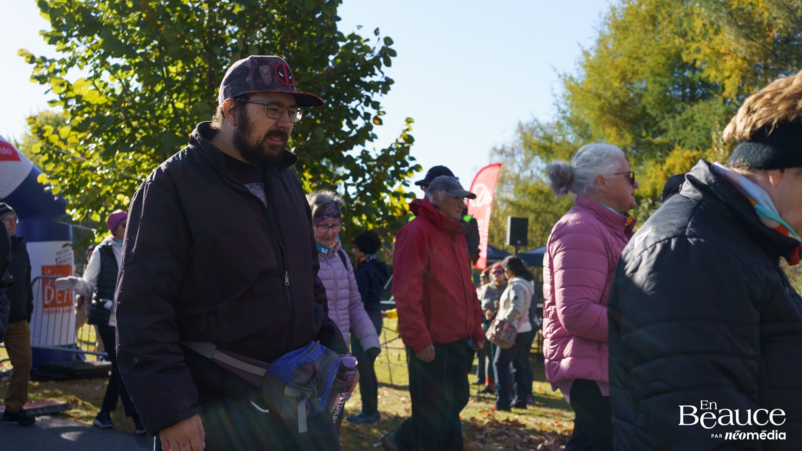 La Grande Marche Pierre Lavoie en Beauce
