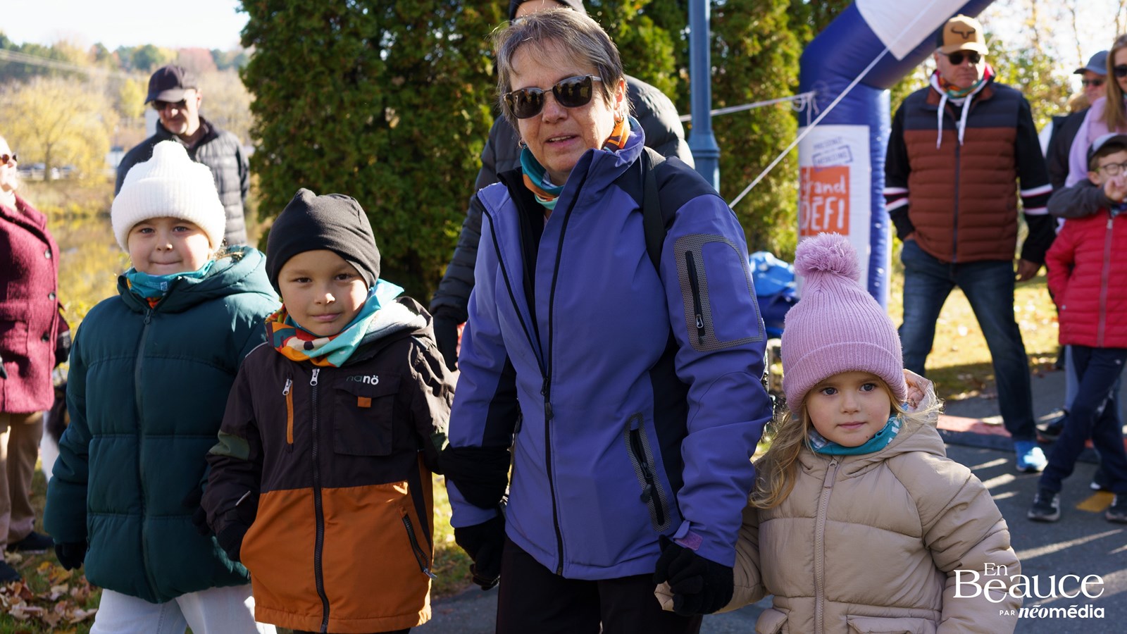 La Grande Marche Pierre Lavoie en Beauce