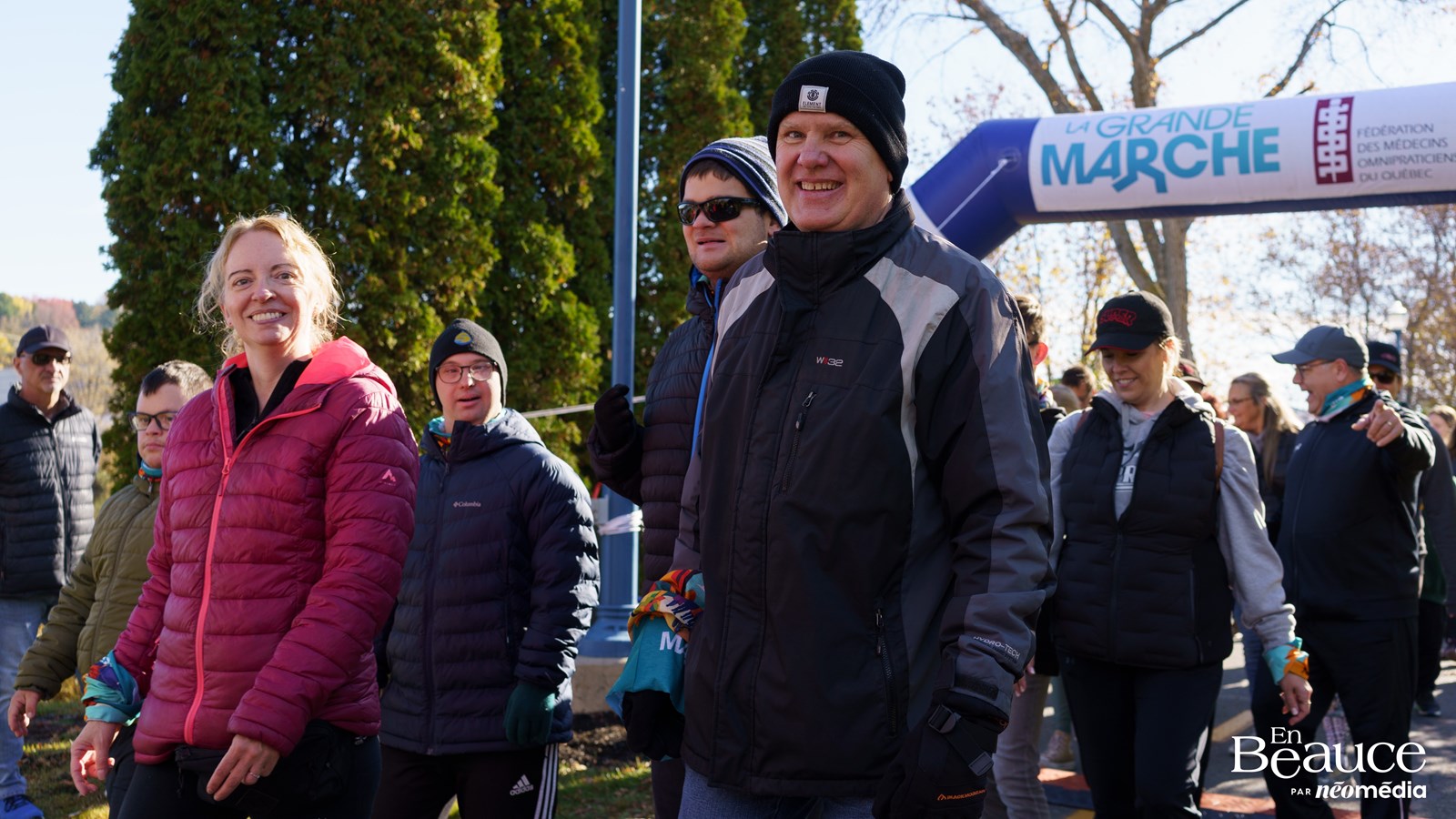 La Grande Marche Pierre Lavoie en Beauce