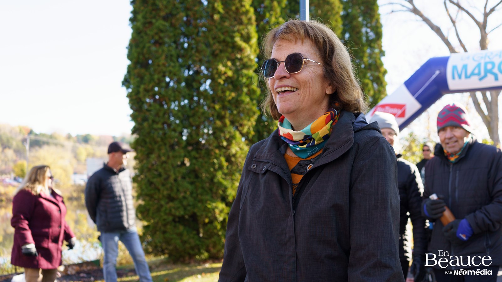 La Grande Marche Pierre Lavoie en Beauce