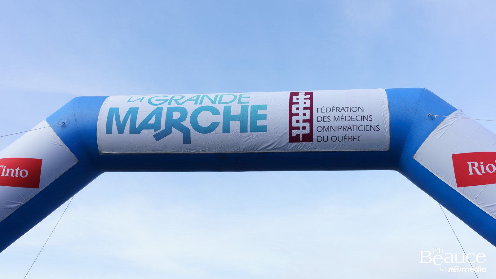 La Grande Marche Pierre Lavoie en Beauce