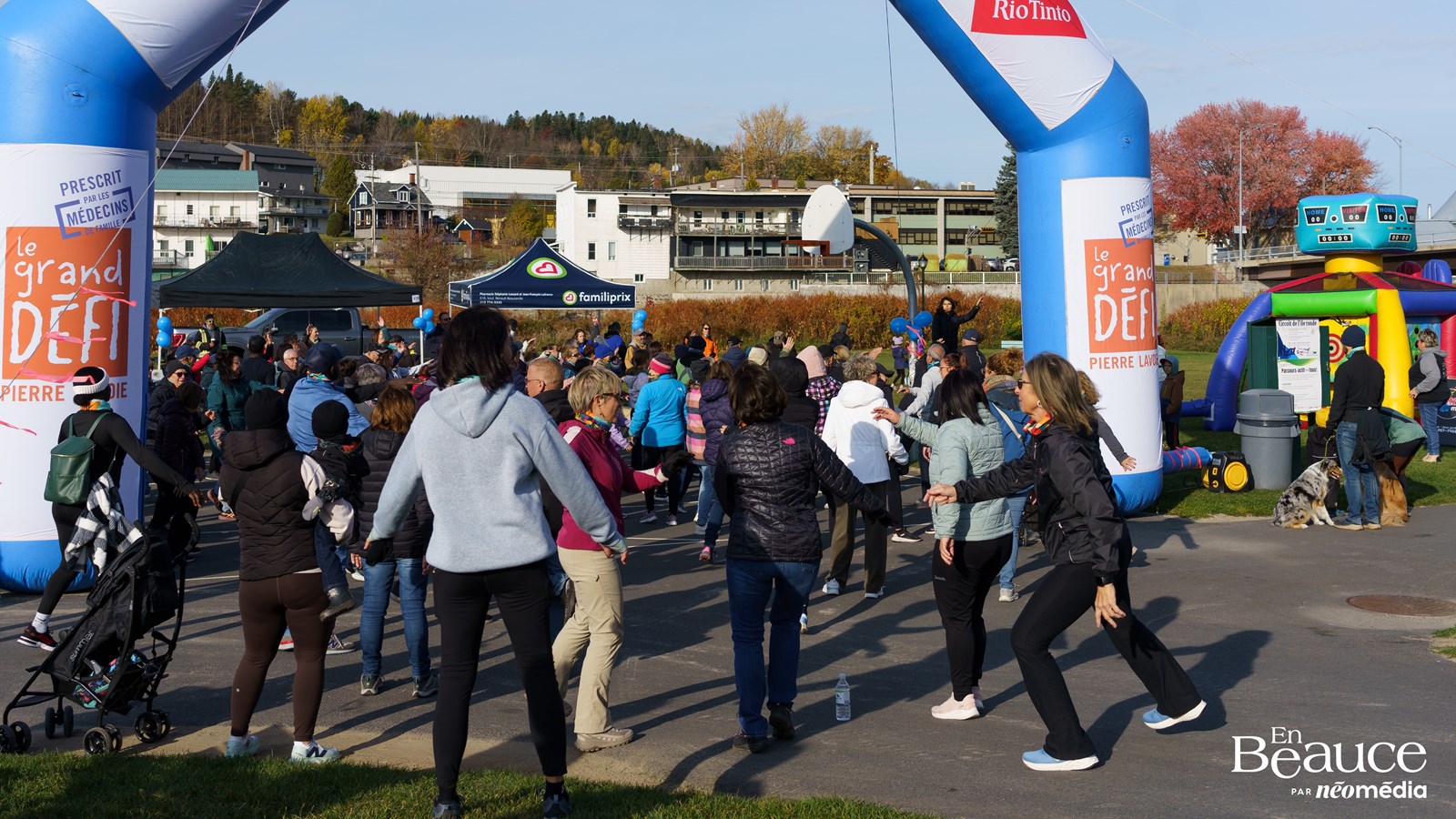 La Grande Marche Pierre Lavoie en Beauce
