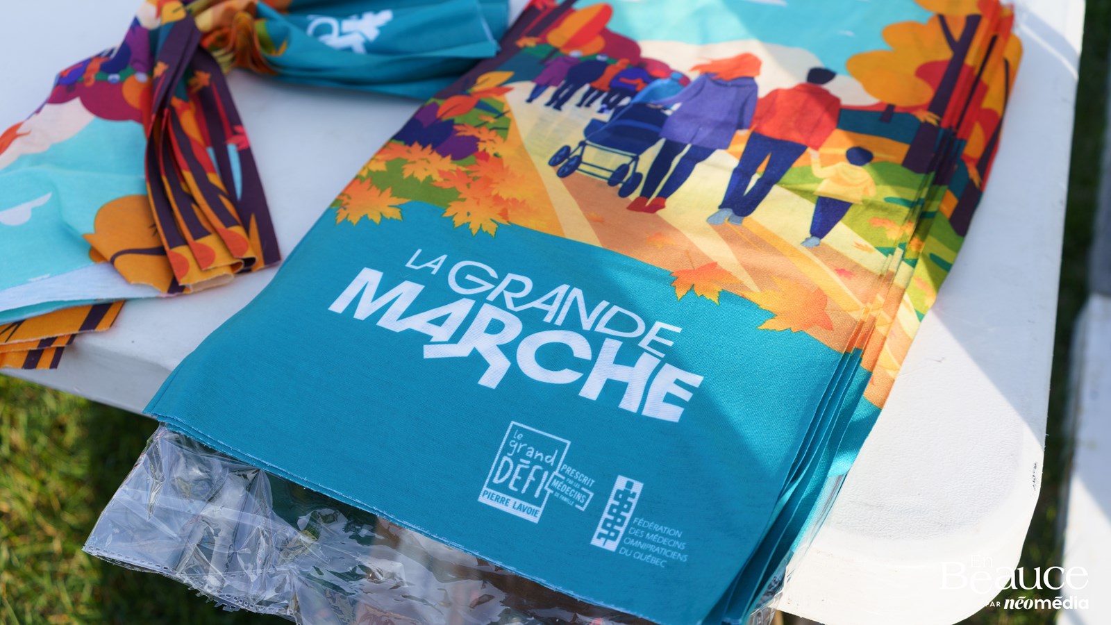 La Grande Marche Pierre Lavoie en Beauce