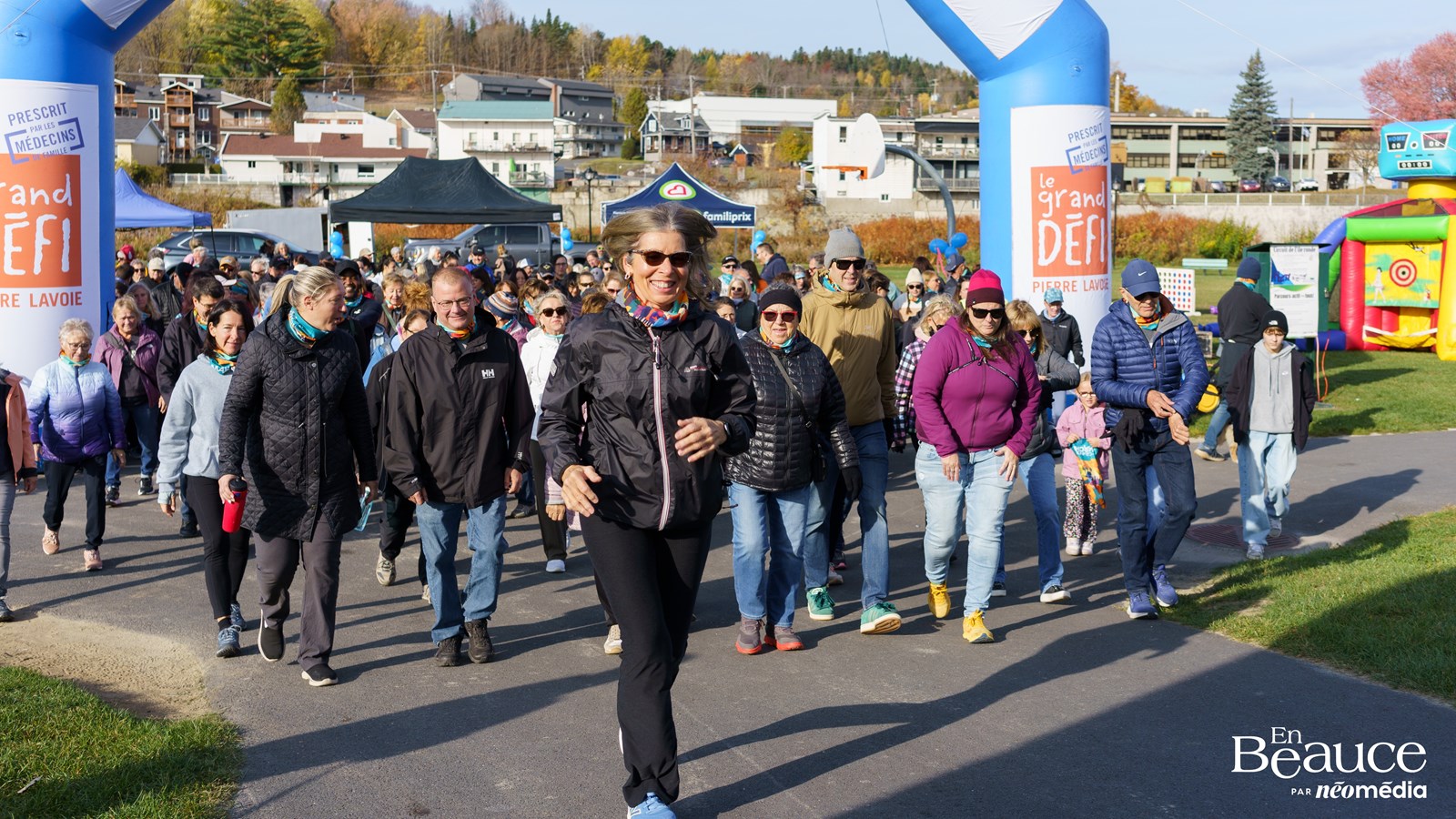 La Grande Marche Pierre Lavoie en Beauce