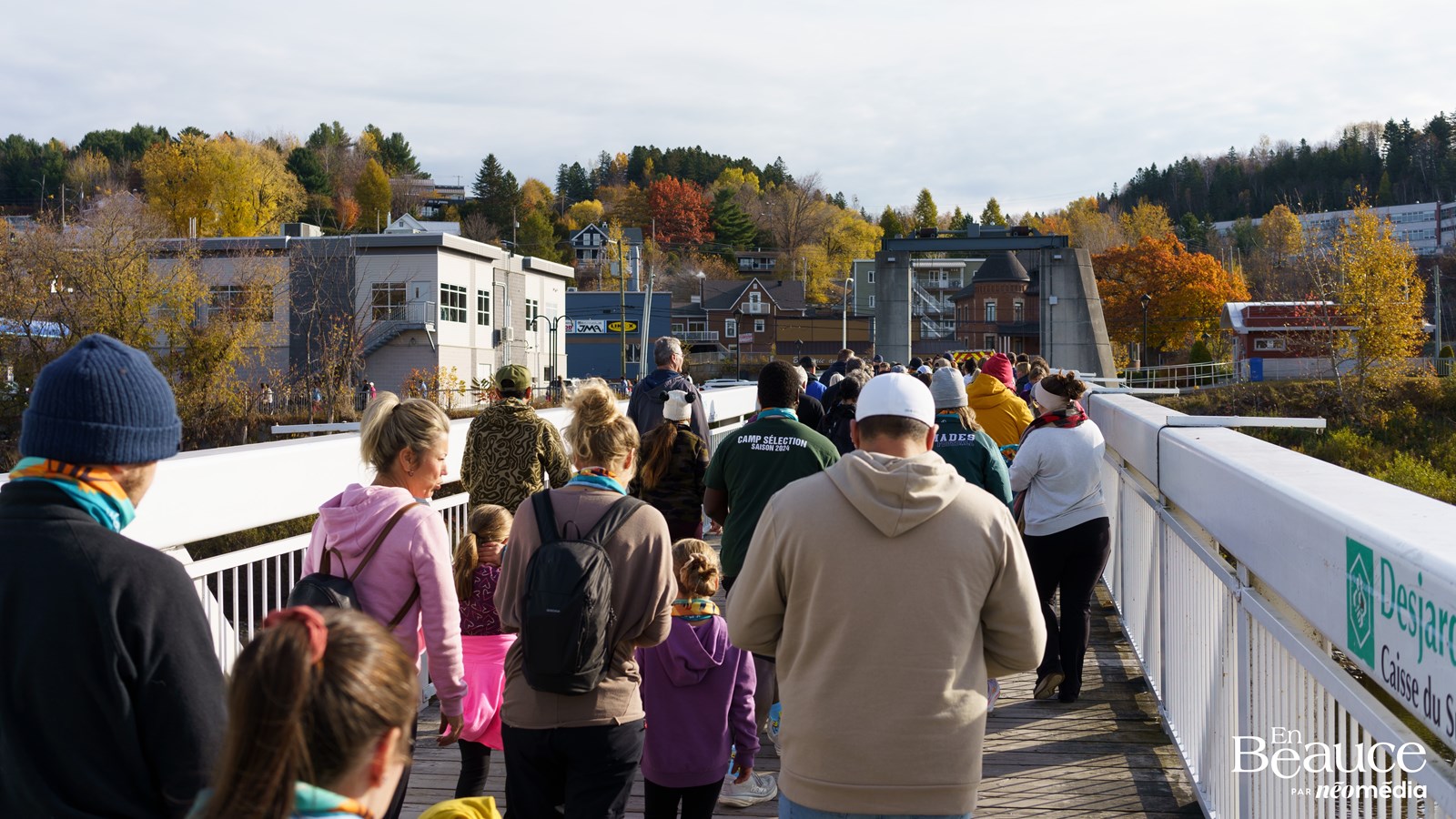 La Grande Marche Pierre Lavoie en Beauce