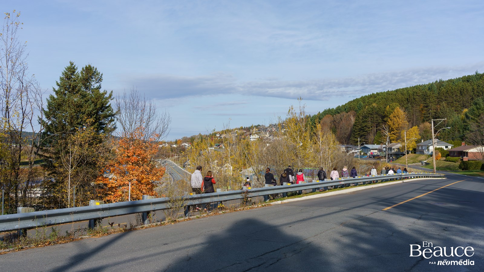 La Grande Marche Pierre Lavoie en Beauce