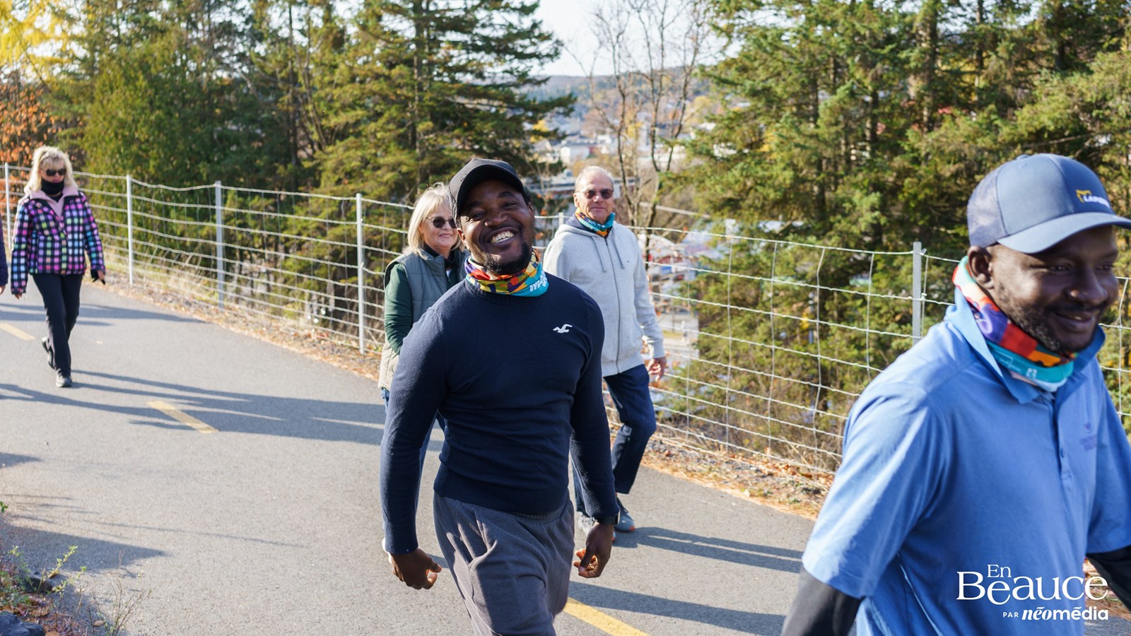 La Grande Marche Pierre Lavoie en Beauce