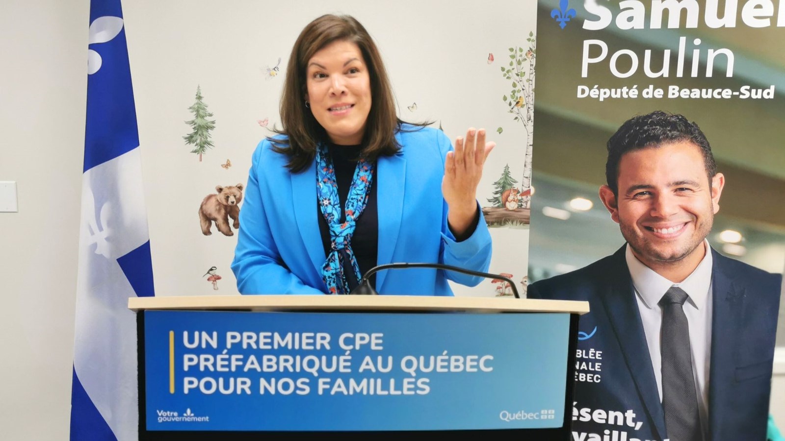 La ministre de la Famille, Kateri Champagne Jourdain.