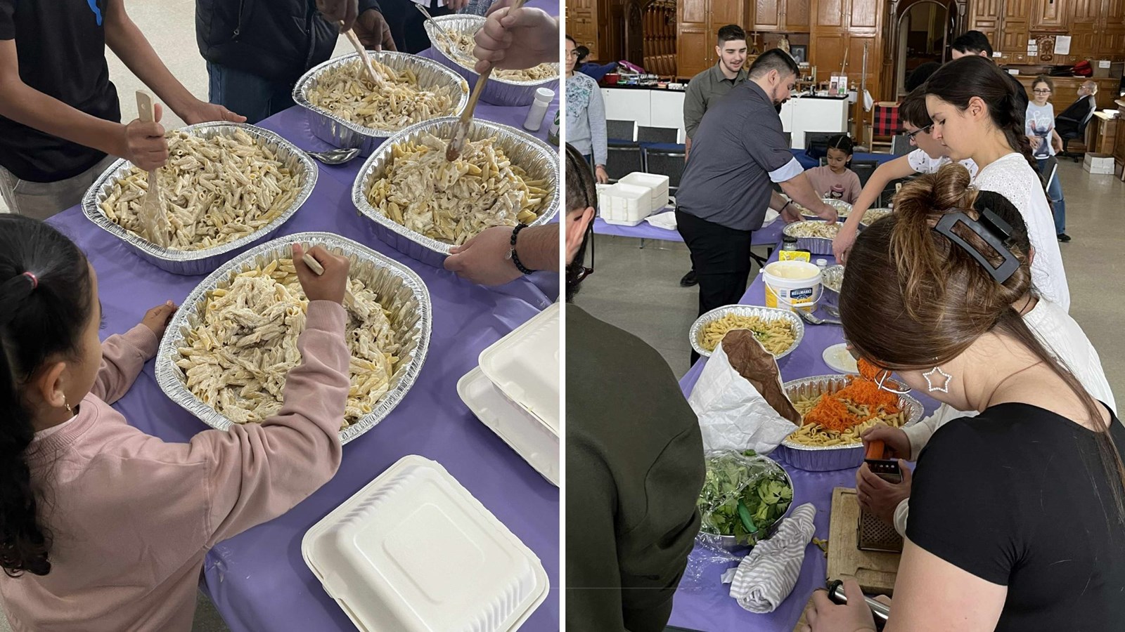 Quelque 100 repas distribués par le Club du Cœur de Jésus
