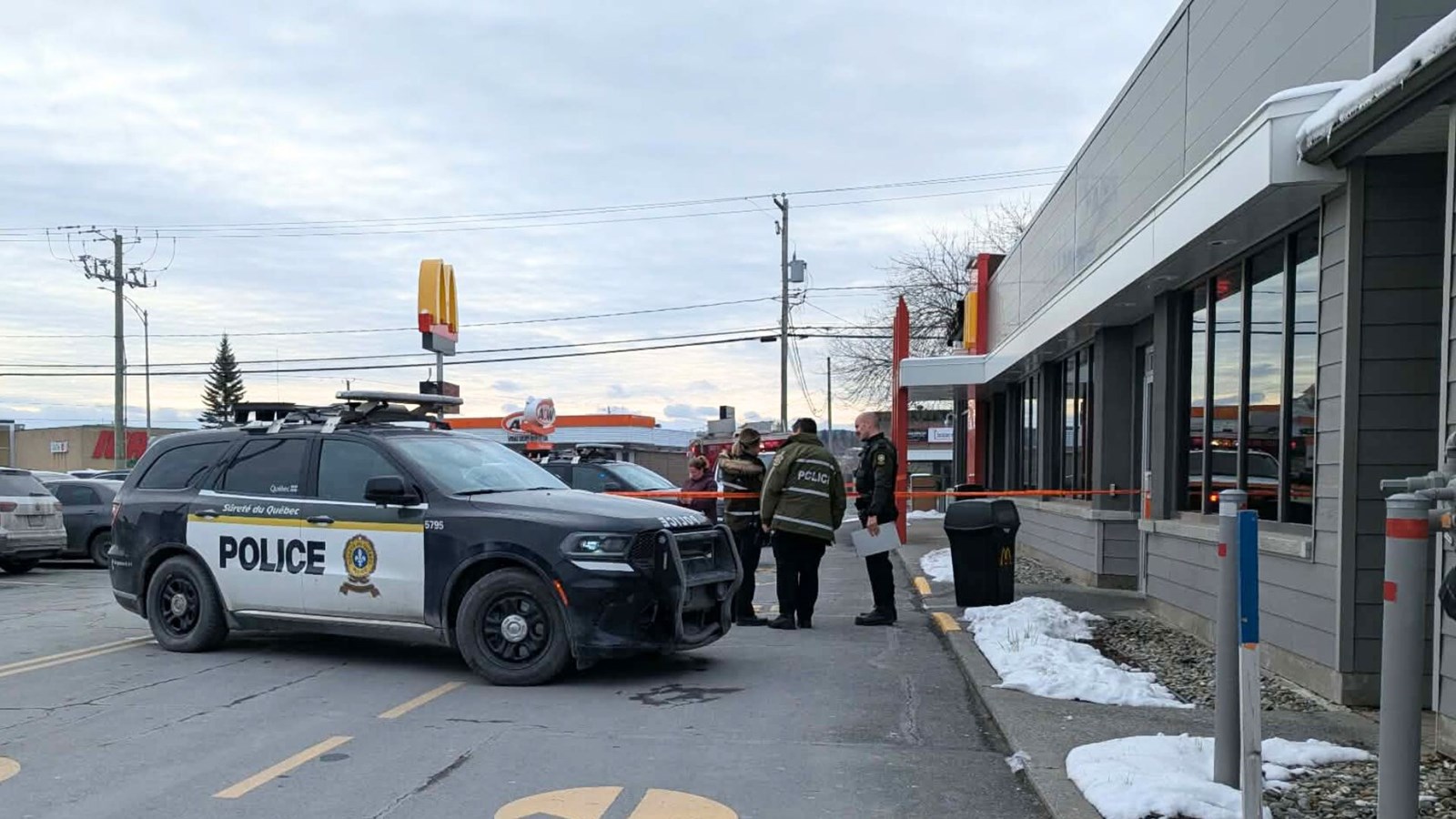 Accident sur le stationnement du McDonald's: la piétonne est décédée