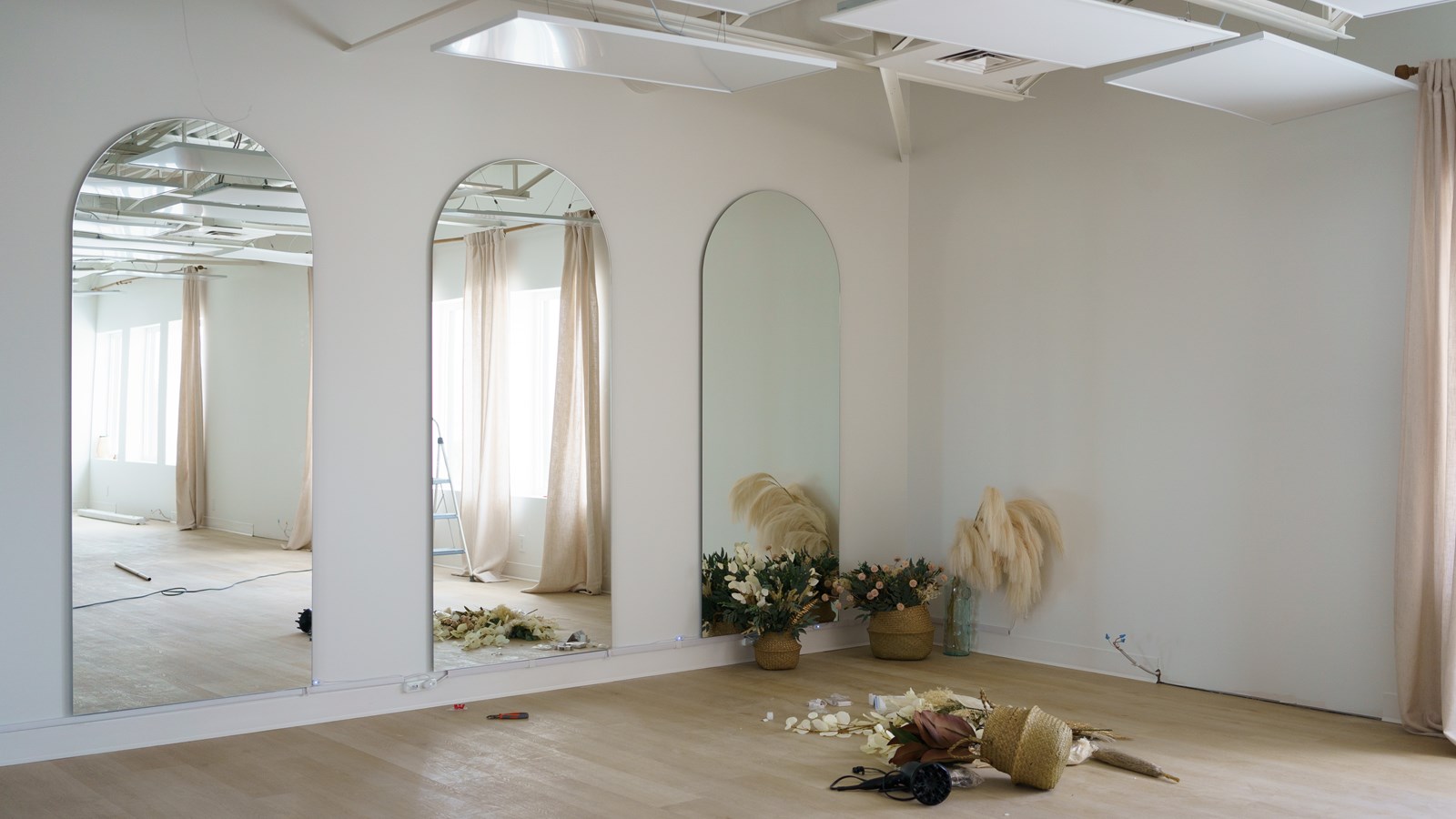 La future salle de yoga