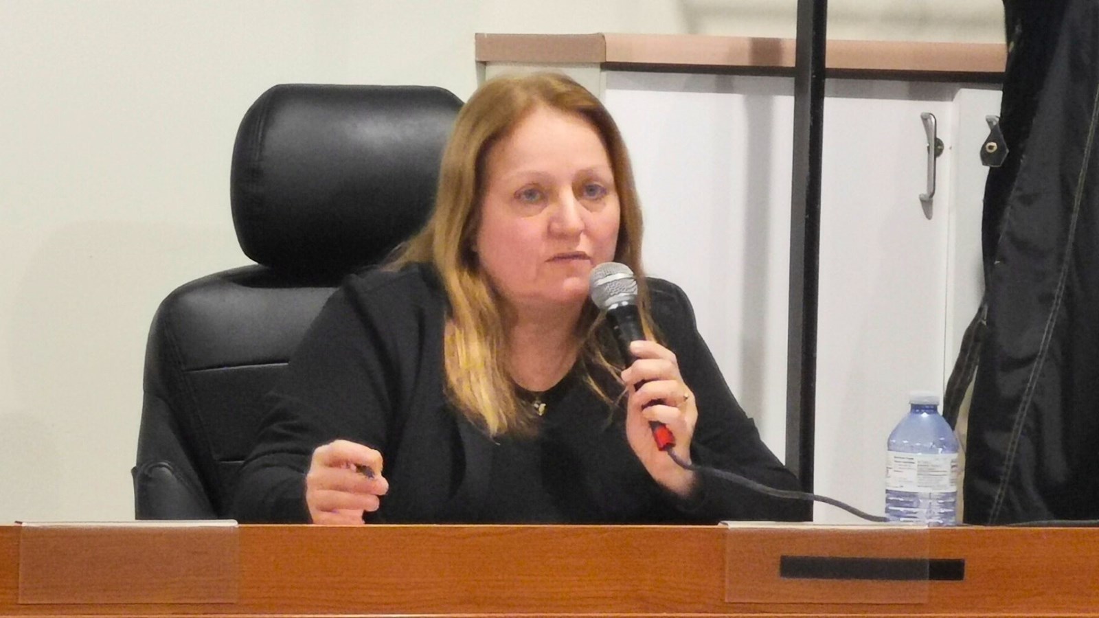 La mairesse de Saint-Alfred, Marie-Josée Therrien.