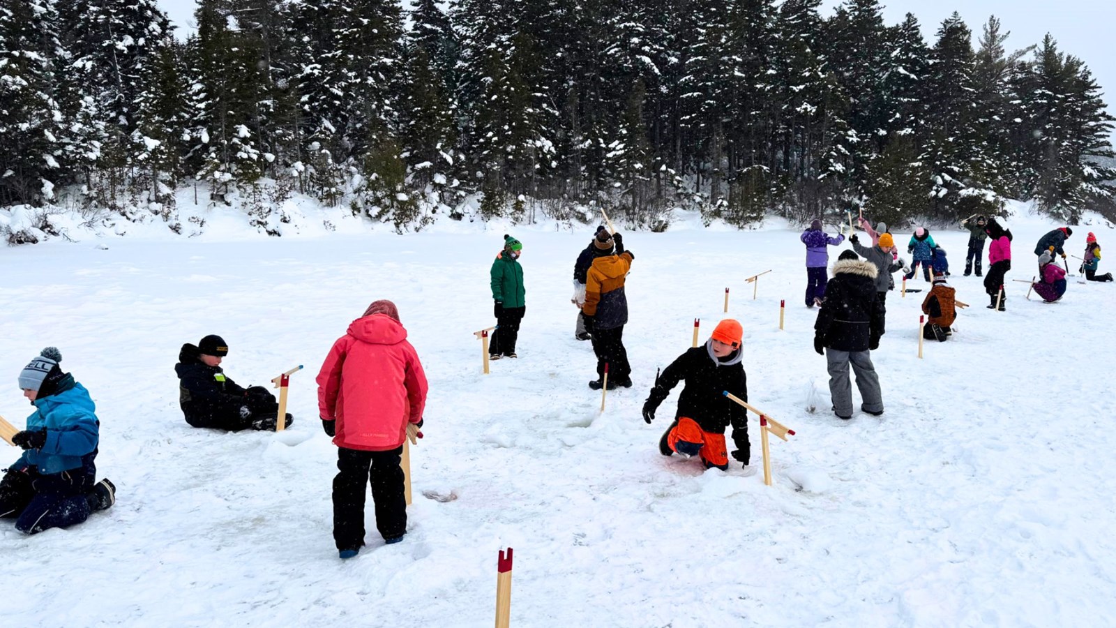 Journée d'initiation à la pêche blanche