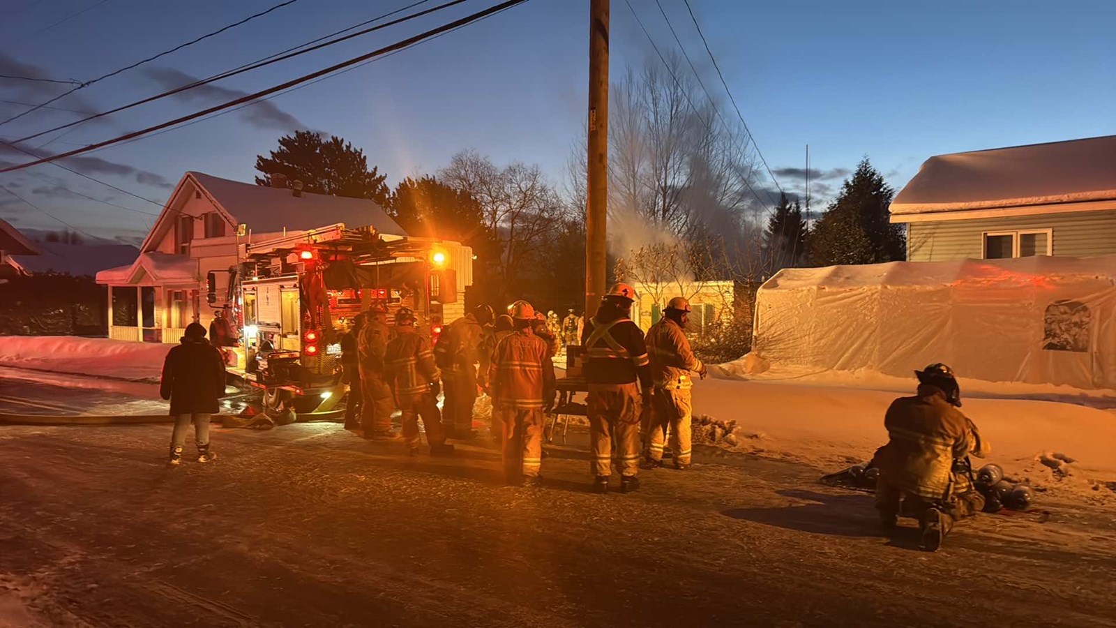 Feu de résidence à Saint-Martin