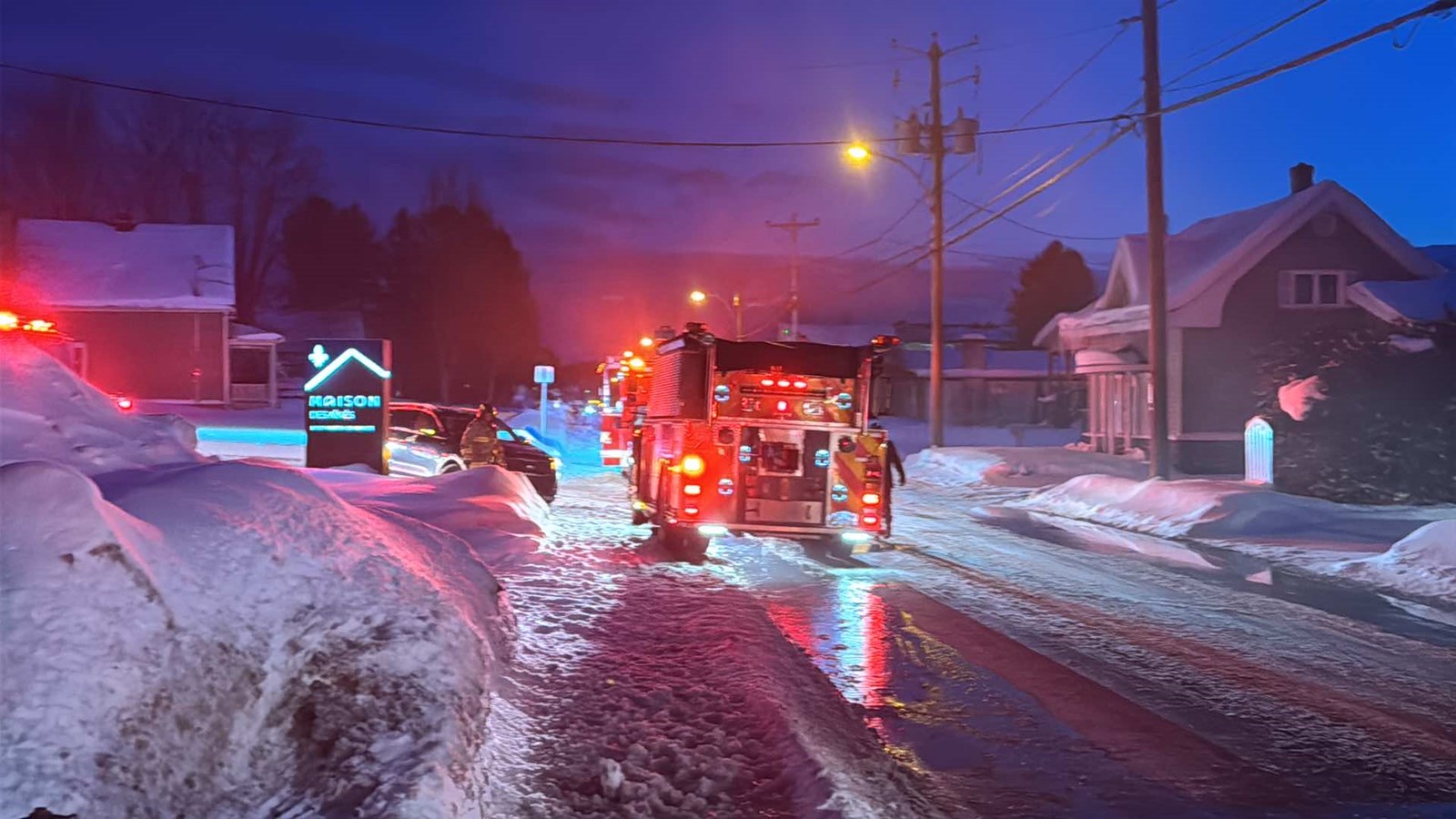 Feu de résidence à Saint-Martin