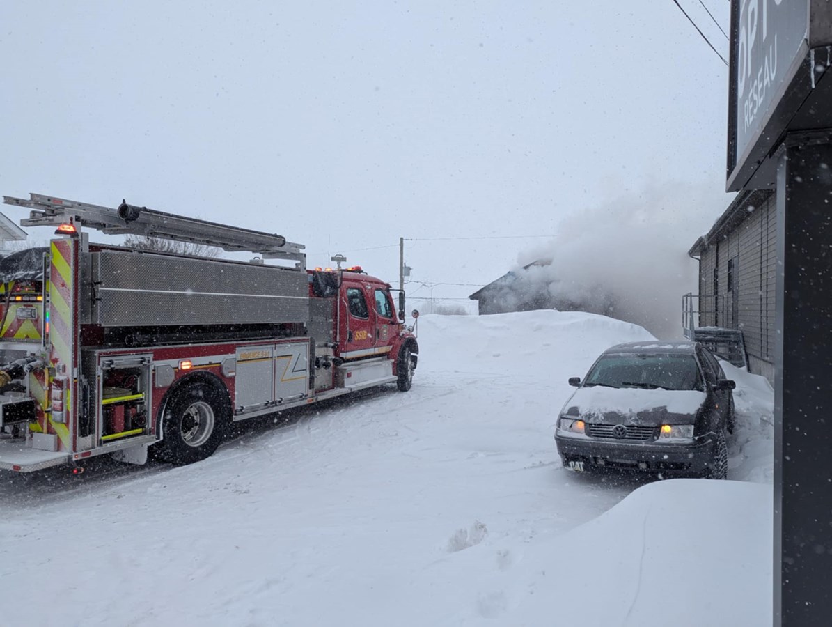 Incendie à Saint-Joseph-de-Beauce: la maison est une perte totale