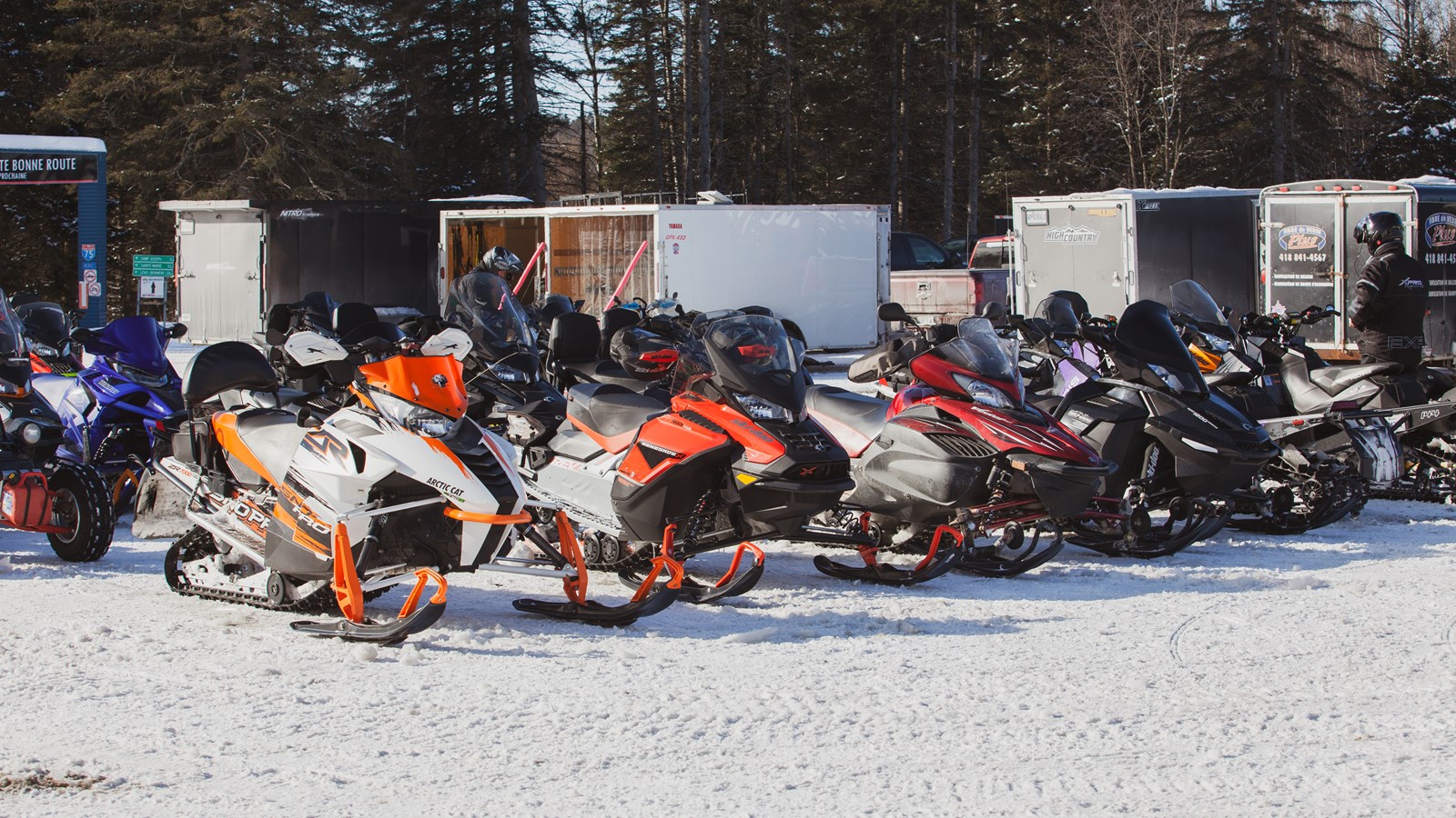 Retour en images sur les drags vintage du Club motoneige de Beauceville 