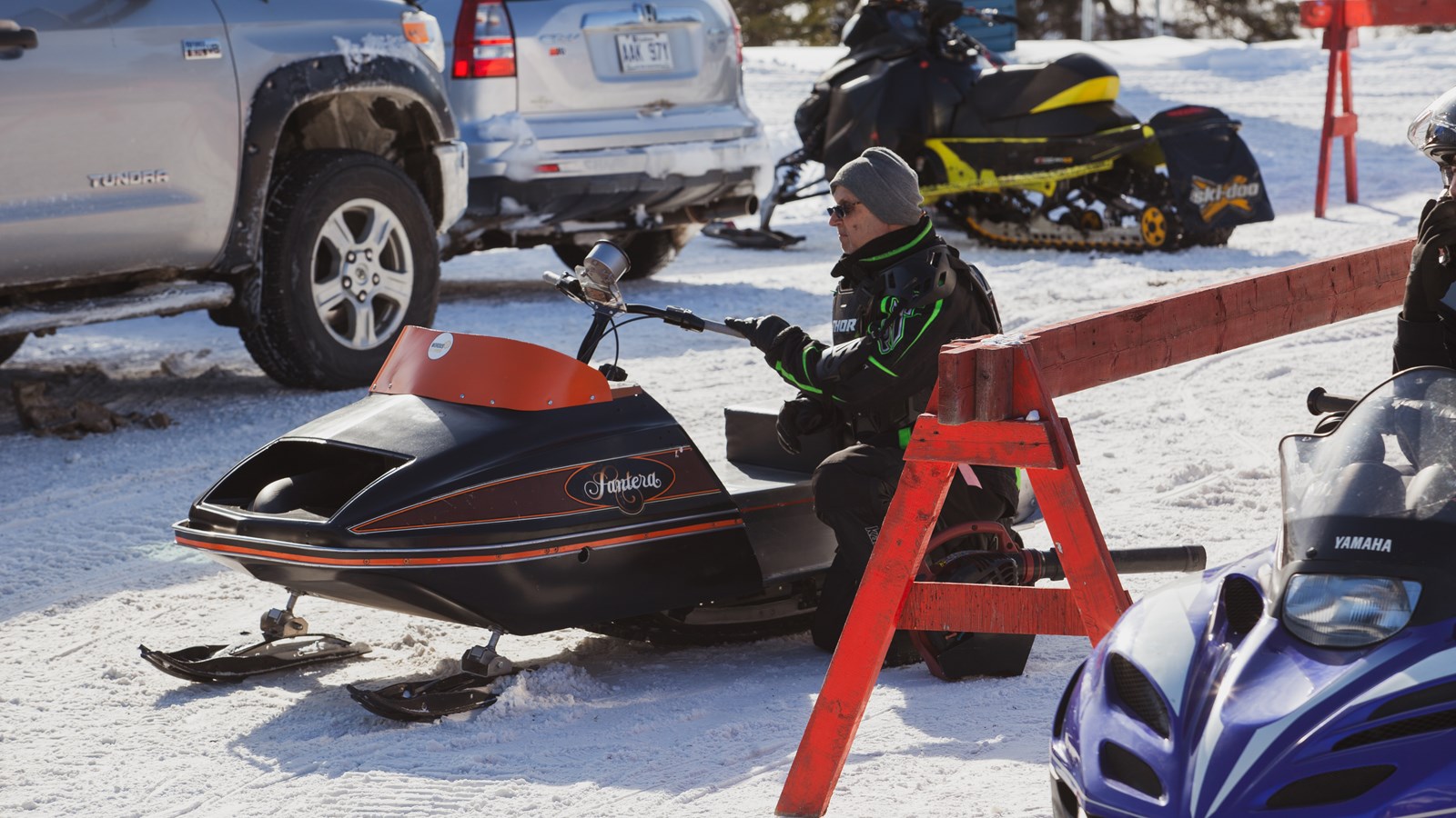 Retour en images sur les drags vintage du Club motoneige de Beauceville 