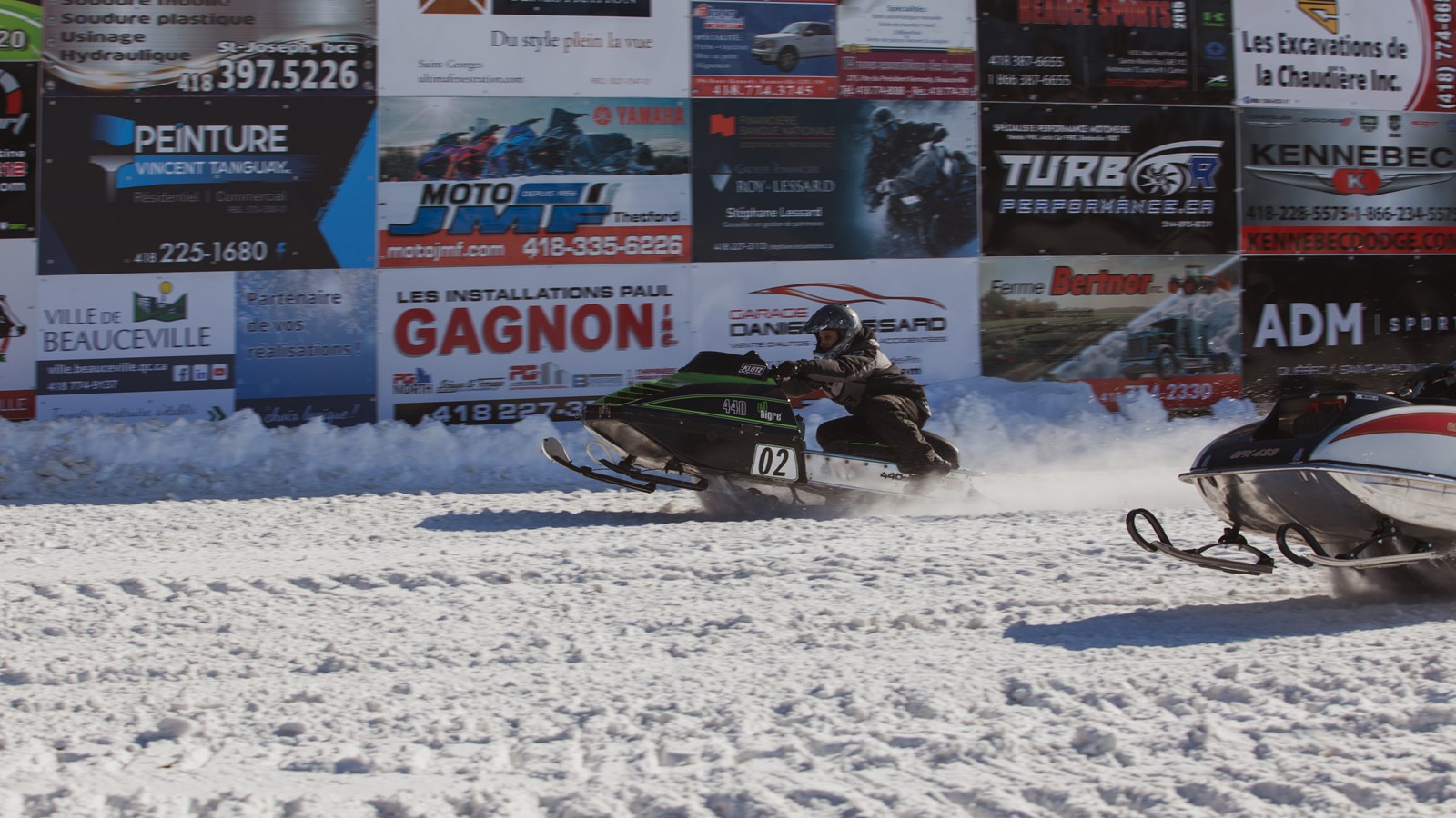 Retour en images sur les drags vintage du Club motoneige de Beauceville 