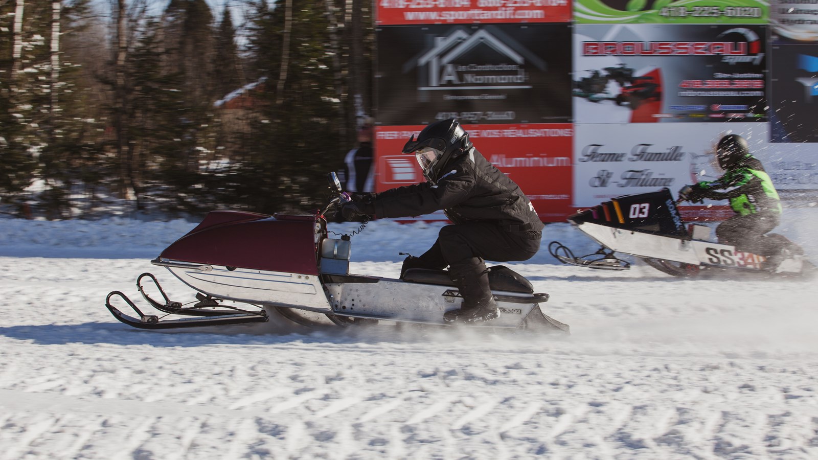 Retour en images sur les drags vintage du Club motoneige de Beauceville 