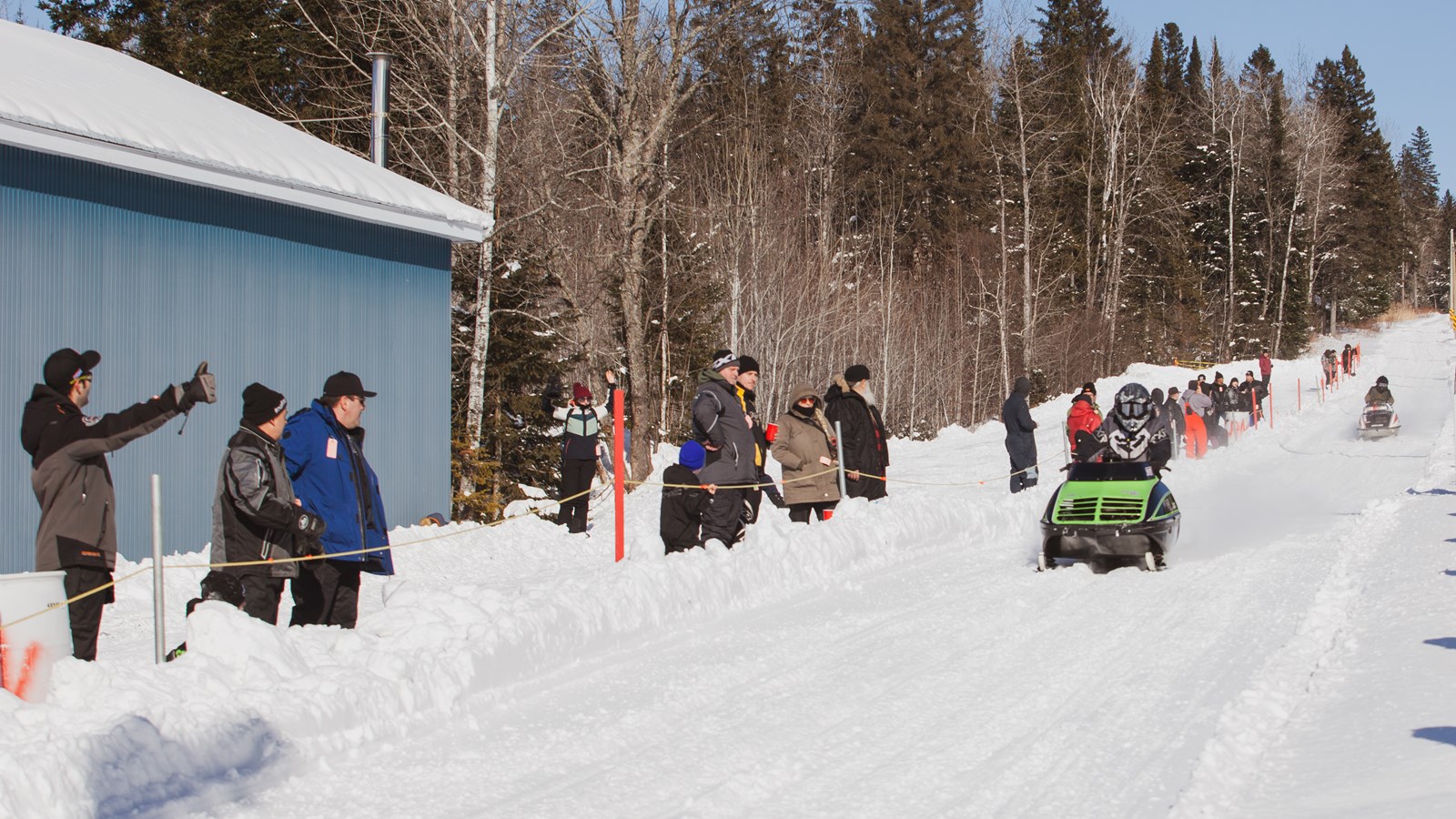 Retour en images sur les drags vintage du Club motoneige de Beauceville 