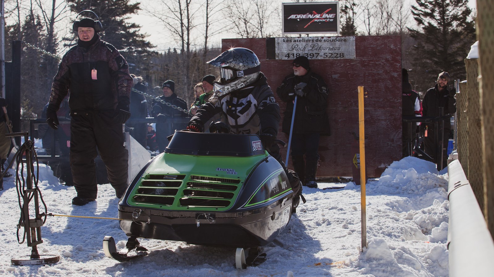 Retour en images sur les drags vintage du Club motoneige de Beauceville 