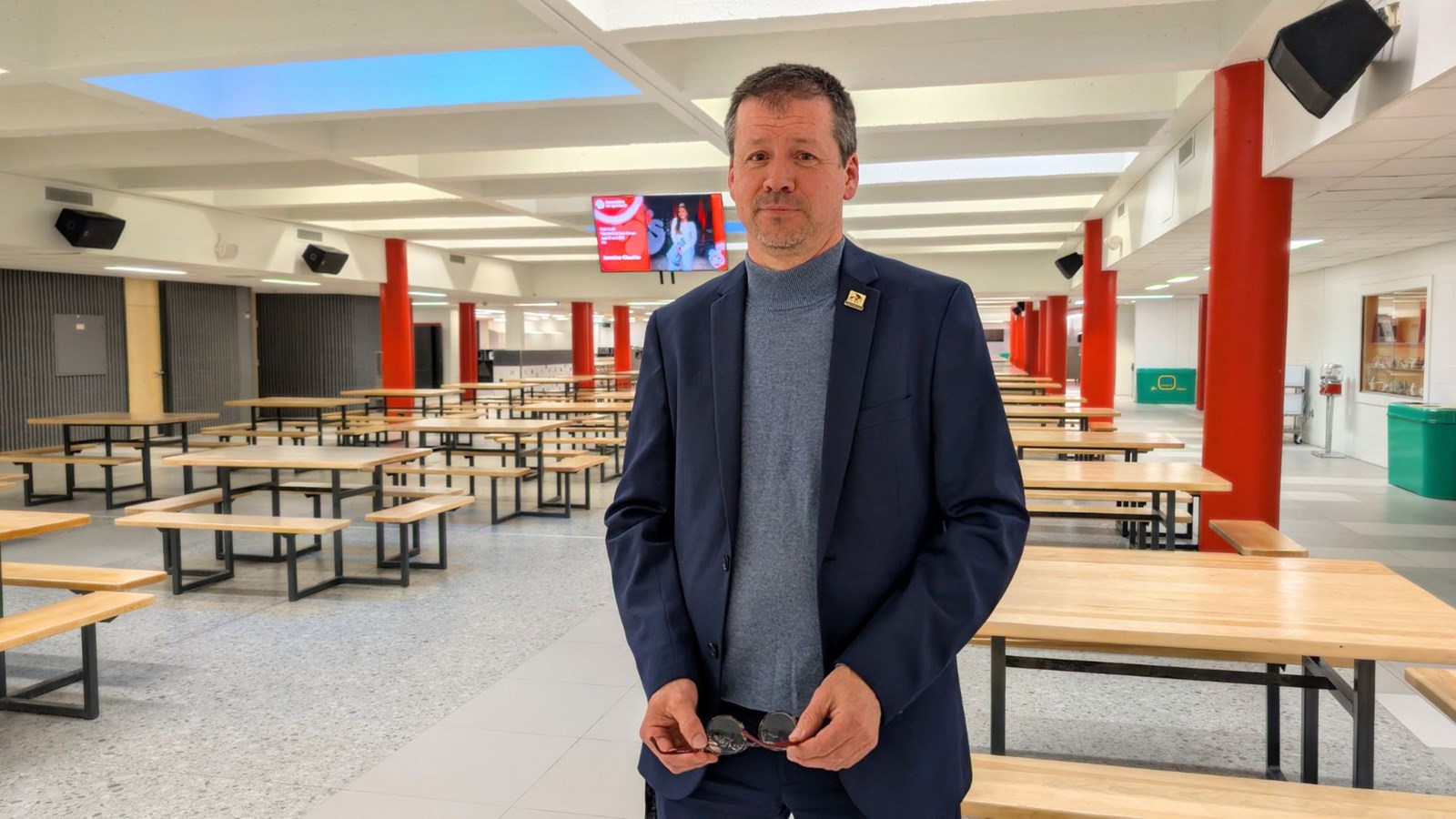 Michel Gagnon, directeur de la Polyvalente Saint-Georges