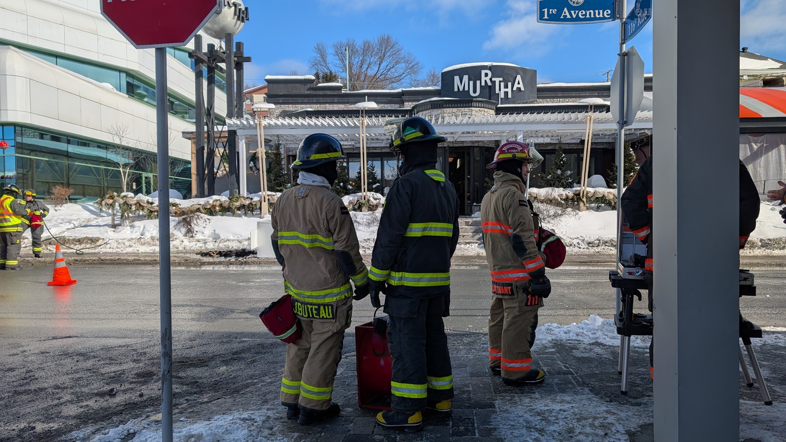 Une sécheuse s'enflamme au Murtha