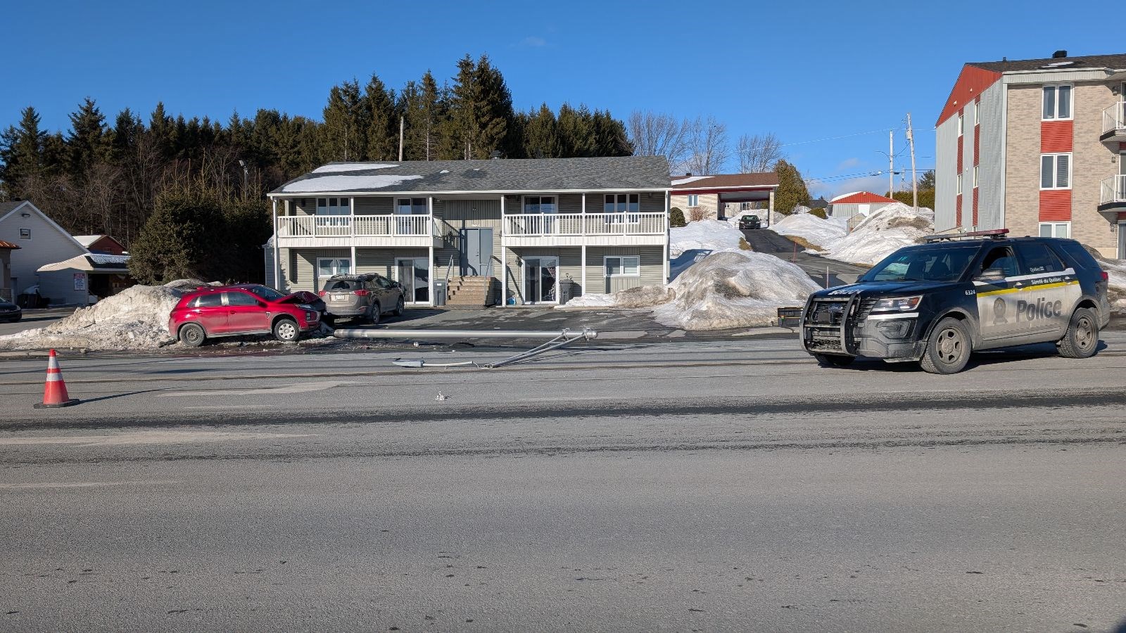 Accident à Saint-Georges: un septuagénaire dans un état critique