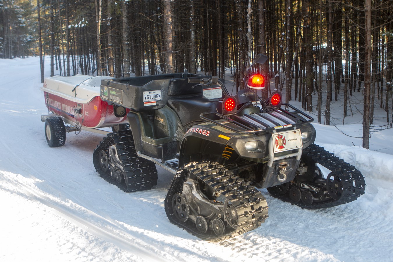 Un septuagénaire retrouvé en hypothermie sévère à Beauceville
