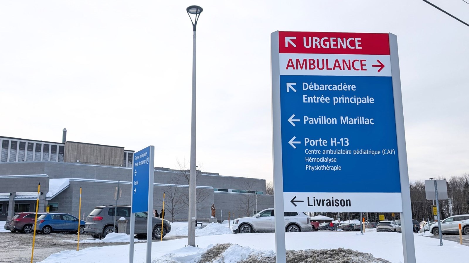 Hôpital de Saint-Georges: taux d'occupation de 105% à l'urgence