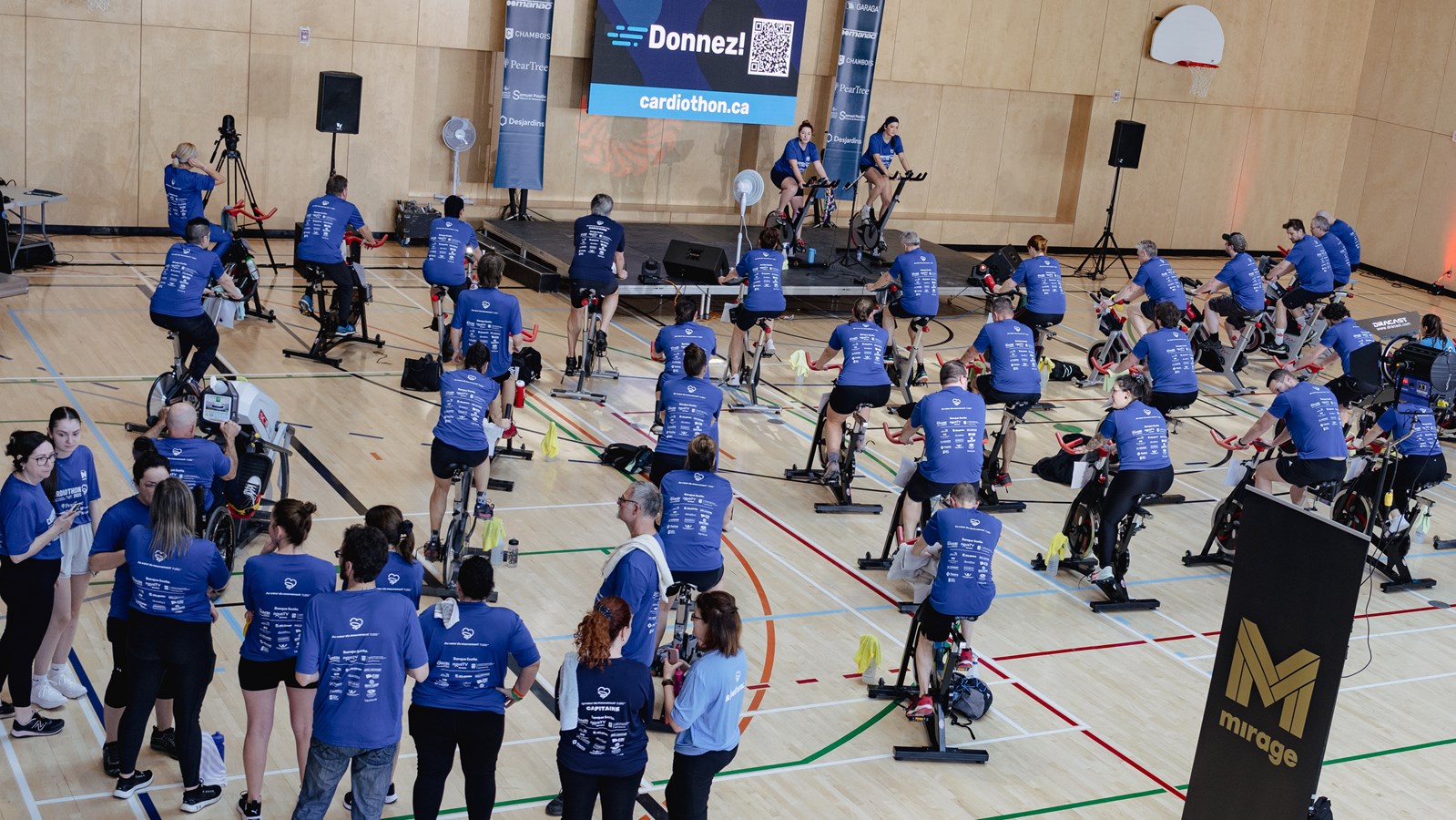 Cardiothon: 311 500$ amassés pour la Fondation du cœur Beauce-Etchemin