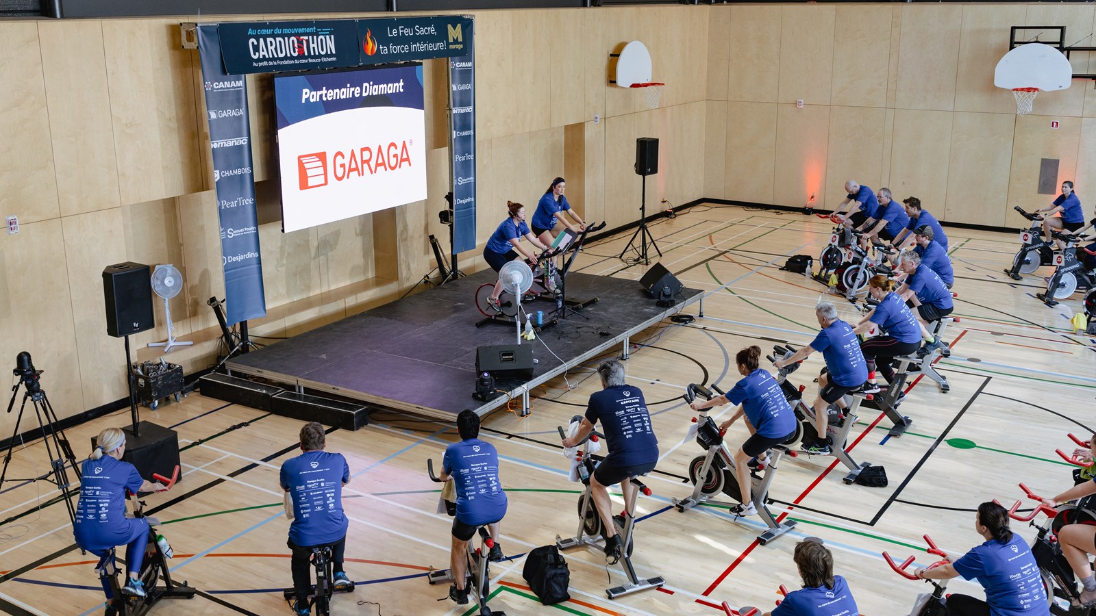 Cardiothon: 311 500$ amassés pour la Fondation du cœur Beauce-Etchemin