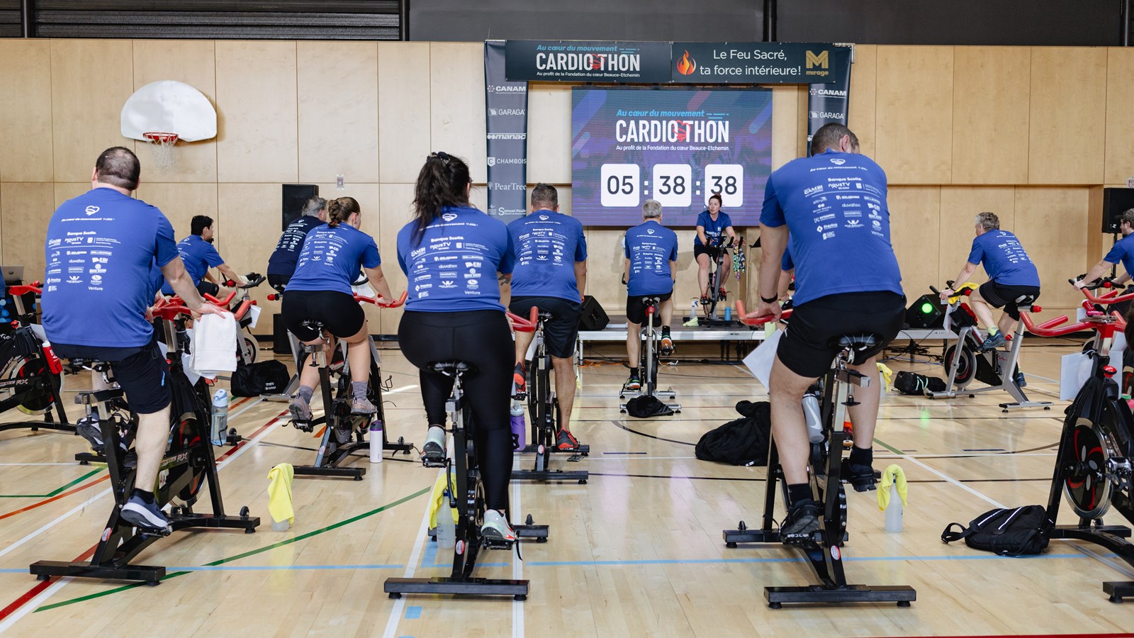 Cardiothon: 311 500$ amassés pour la Fondation du cœur Beauce-Etchemin
