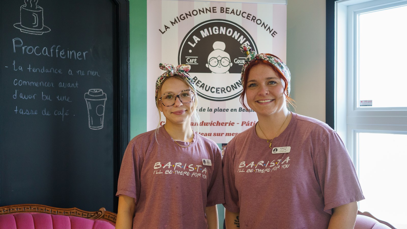 Zoé et Jennyfer