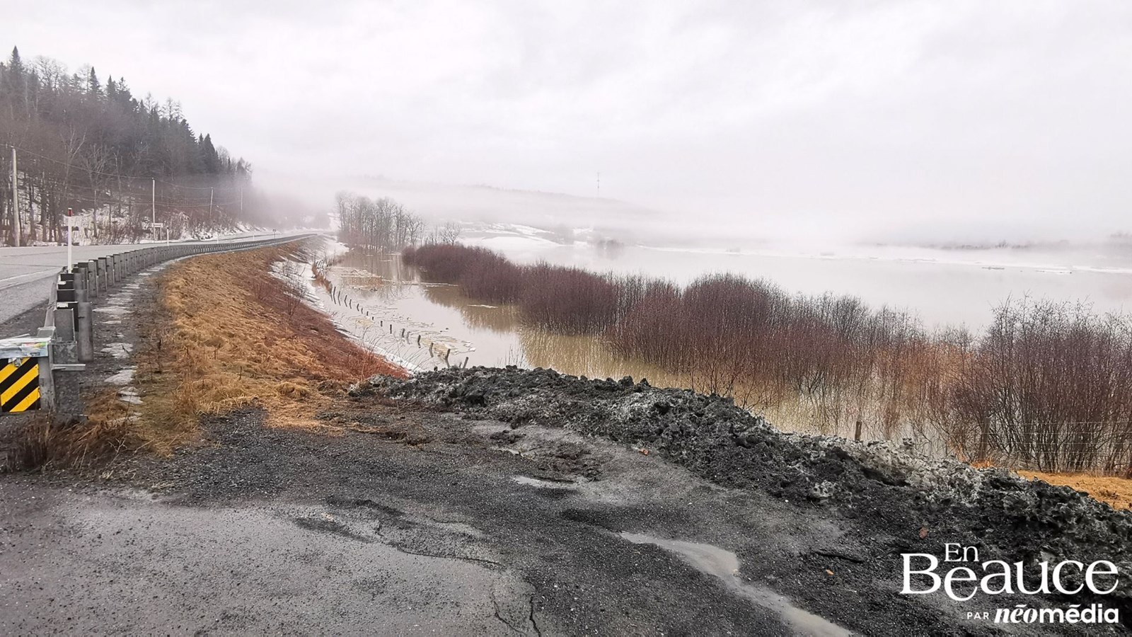 Avenue Lambert et Chemin du raccourci, en aval des Rapides-du-Diable.